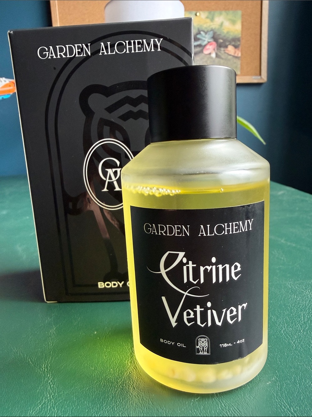 Garden Alchemy Citrine Vetiver body oil
